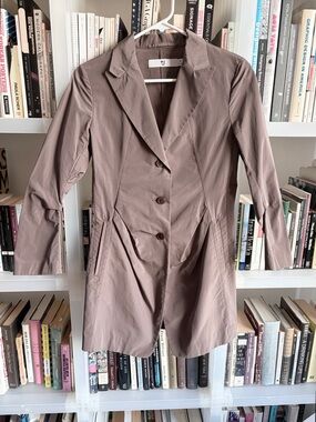 Jil Sander x Uniqlo J+ Light Brown Women's Tailored blazer jacket